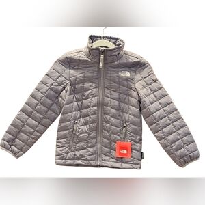 The North Face Thermoball Eco Jacket Grey Matte Unisex Kid's Size Small 7/8 NEW